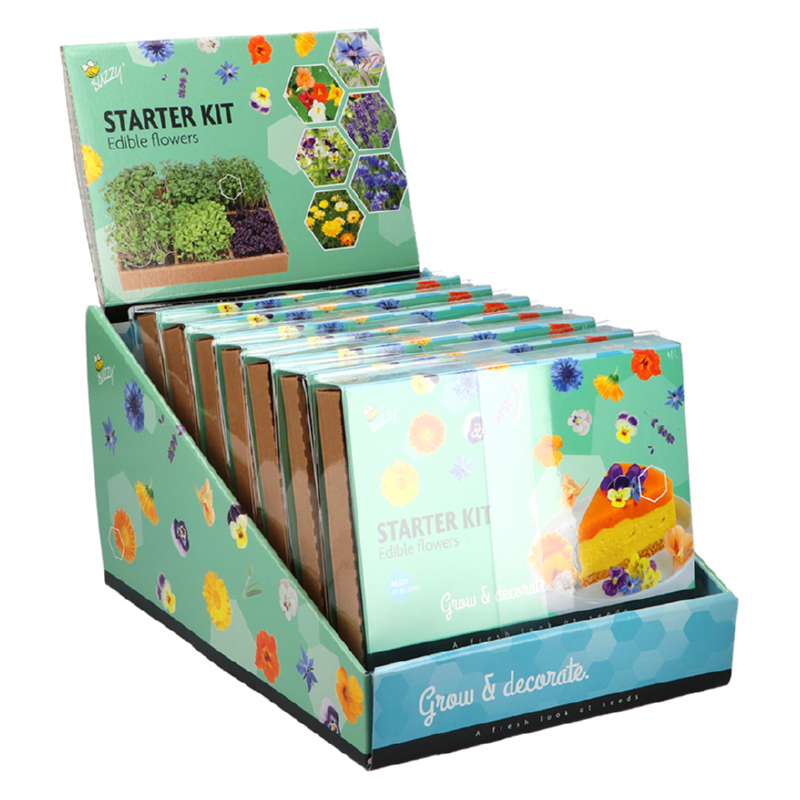 Buzzy® Starter kit Culinary Edible Flowers